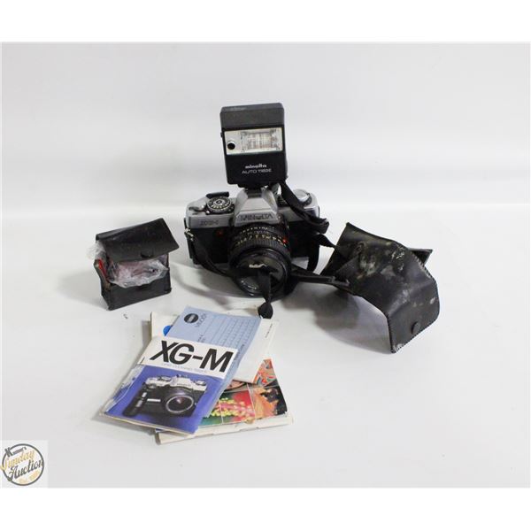MINOLTA VINTAGE XG1 WITH 118X FLASH &