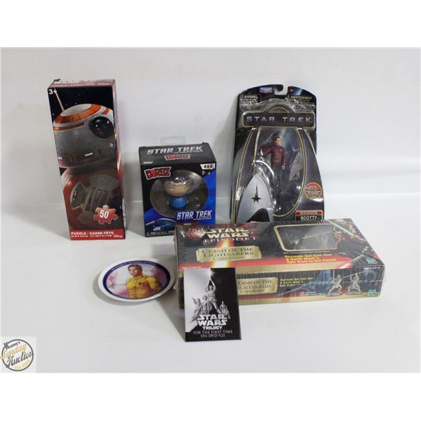 STAR TREK & STAR WARS ALL TOGETHER-ESTATE