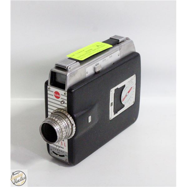VINTAGE KODAK 16MM MAGAZINE MOVIE CAMERA-ESTATE