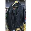 Image 1 : DANIER LINED BLACK LEATHER JACKET WITH