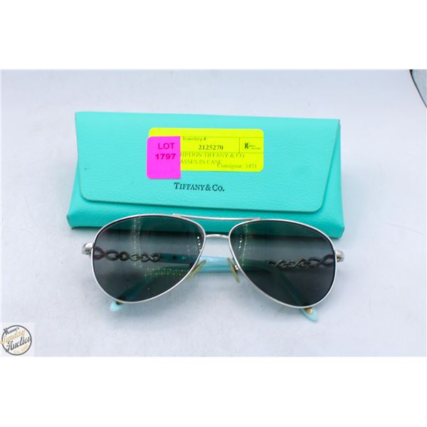 PRESCRIPTION TIFFANY & CO SUNGLASSES IN CASE