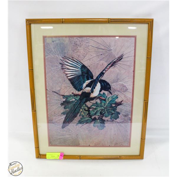 “MAGPIE” CANADIAN ART PRINT (17” X 21”)