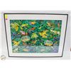 Image 1 : “FROGS” COLOURED PRINT (25” X 32”)