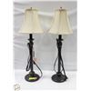 Image 1 : PAIR OF ESTATE LAMPS