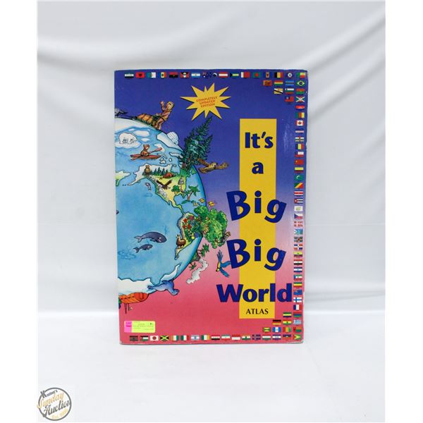 “IT’S A BIG, BIG WORLD” COLOUR ATLAS 14 PAGES