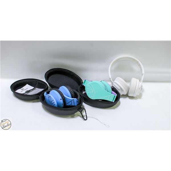 3 POWERLOCUS OVER EAR HEADPHONES