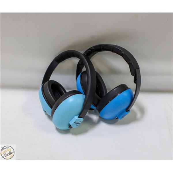 2 INFANT SIZE SOUND EAR PROTECTION IWINNA &