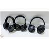 Image 1 : 3 OVER EAR HEADPHONES