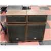 Image 1 : 2 EX-TENDED RANGE SPEAKERS W/WOOFERS-TWEETERS-