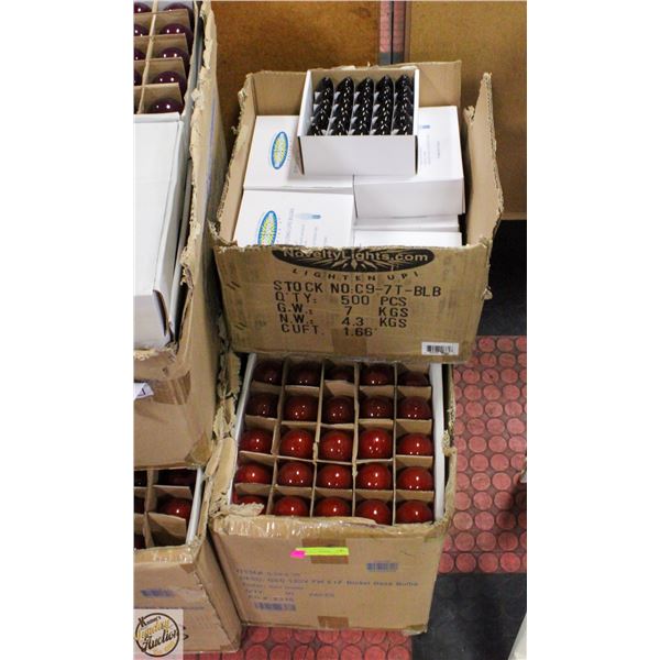 CASE OF 450 NOVELTY LIGHTS