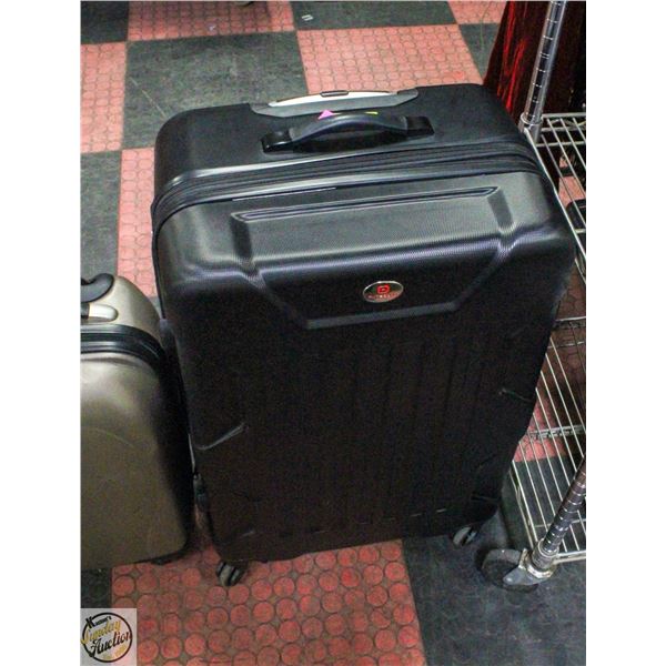 OUTBOUND TRAVEL SUITCASE BLACK HARDTOP
