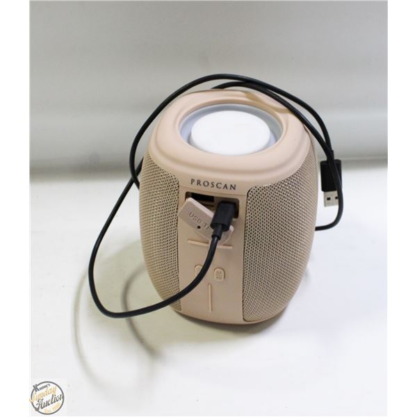 PROSCAN LIGHT UP BLUETOOTH SPEAKER