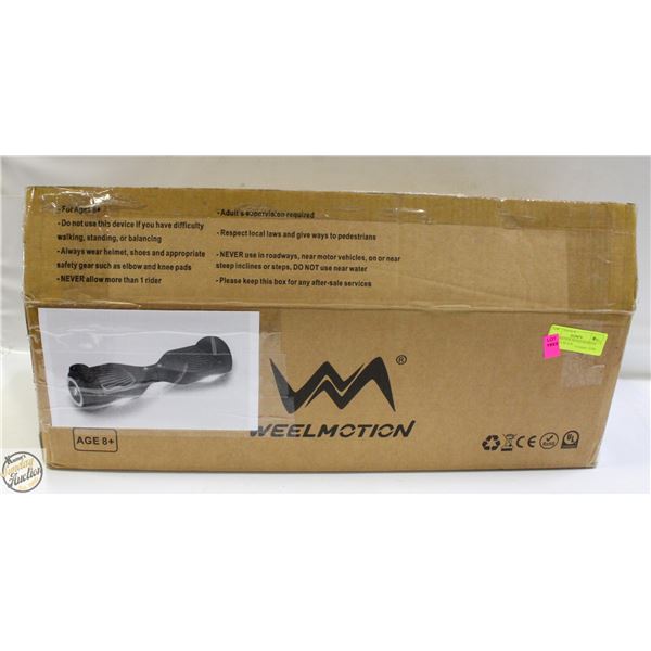 WEEL MOTION HOVER BOARD IN BOX HP11 BLACK