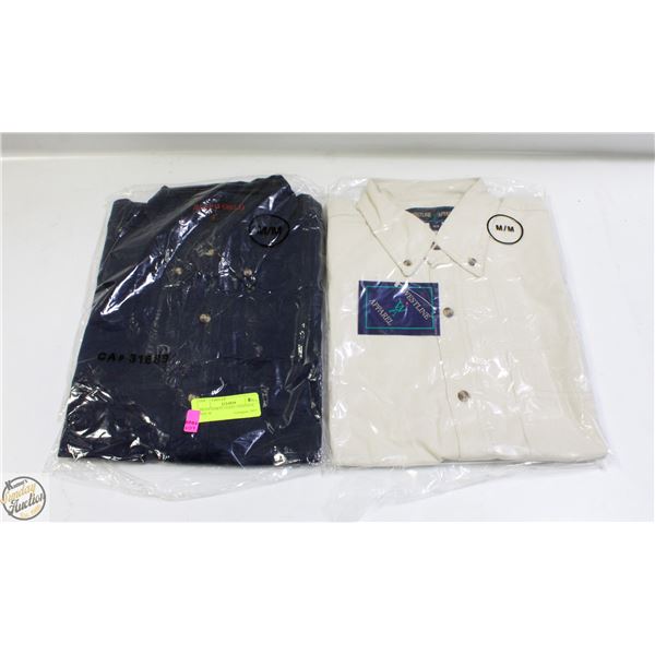 MEN'S SHIRTS 1NAVY 1NATURAL SIZE M