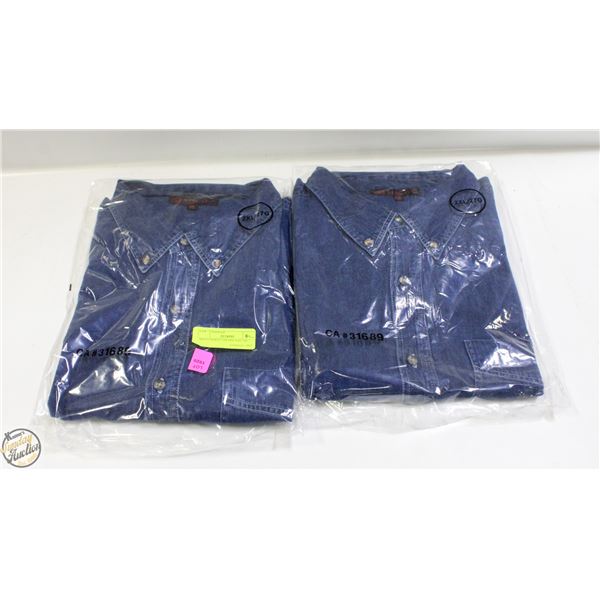MEN'S SHIRTS 2DENIM SIZE 2XL