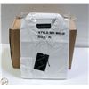 Image 1 : NEW MEN'S SHIRTS CASE OF 9 WHITE SIZE XL