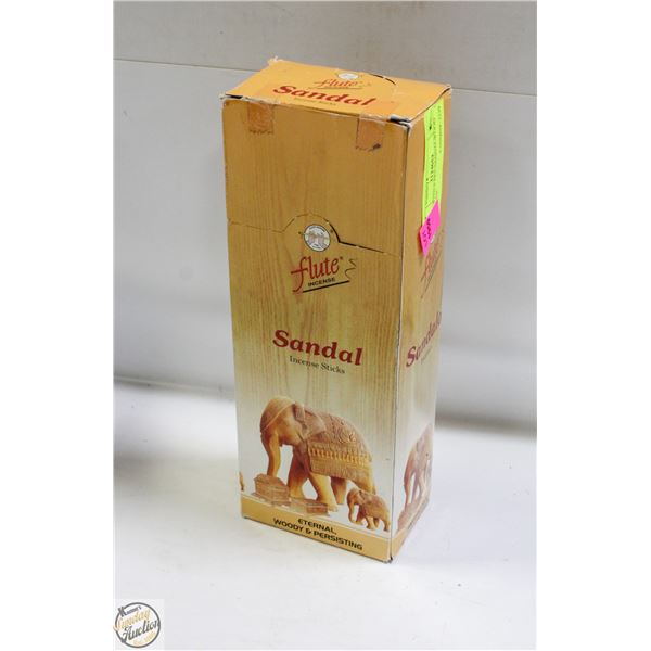 BOX WITH 6 PKS SANDALWOOD INCENSE