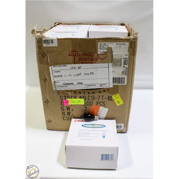 CASE OF 500 NOVELTY LIGHTS