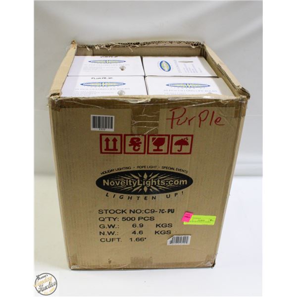 CASE OF 500 NOVELTY LIGHTS