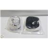 Image 1 : 2X BLACK AND WHITE WIGS