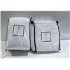 Image 1 : 2 DOUBLE MATTRESS COVERS