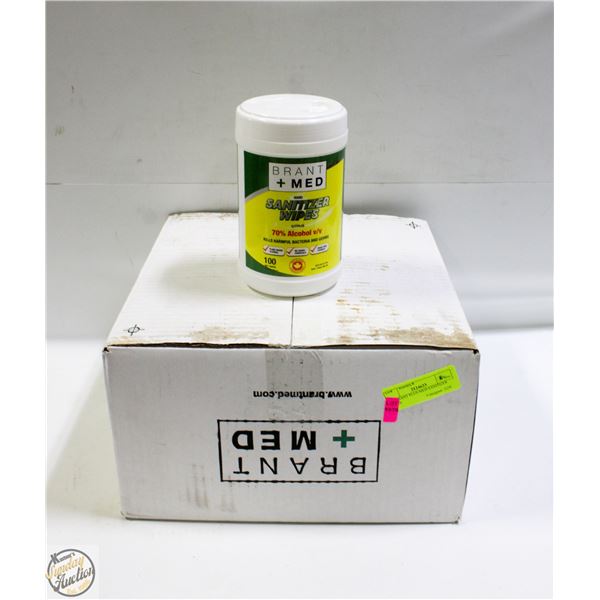 600 BRANT PLUS MED SANITIZER WIPES