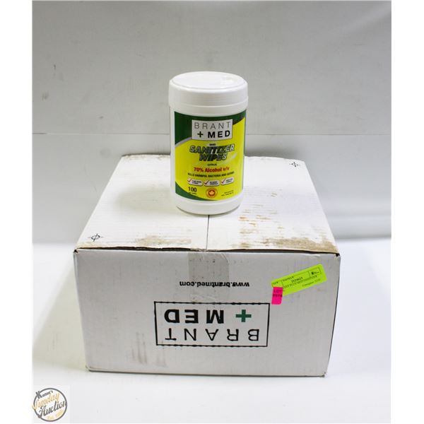600 BRANT PLUS MED SANITIZER WIPES