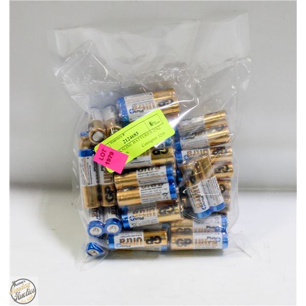 50 AA ALKALINE BATTERIES 25X2 PKS GP PLUS