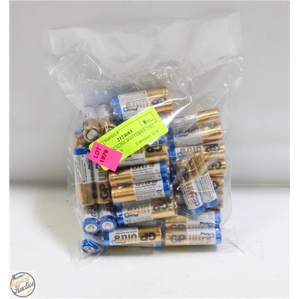 50 AA ALKALINE BATTERIES 25X2 PKS GP PLUS