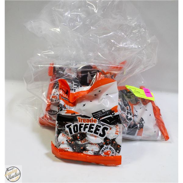 6 BAGS WALKERS ENGLISH TOFFEE