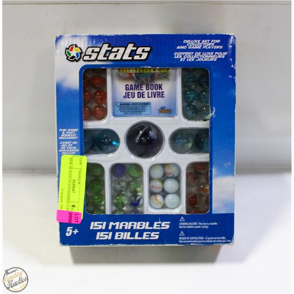 NEW SEALED STATS MARBLE GAME