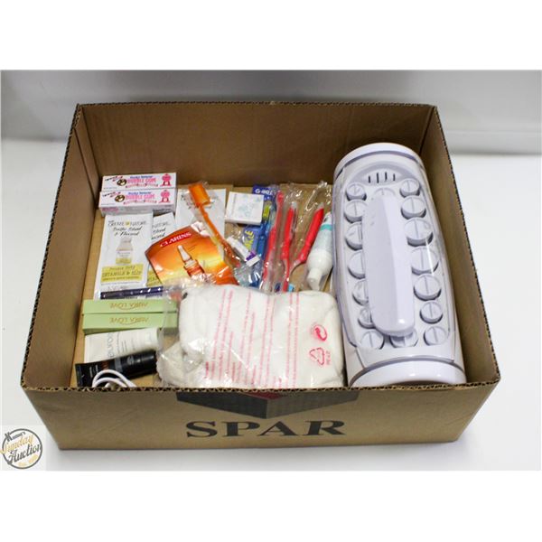 FLAT OF PERSONAL/SELF CARE ITEMS