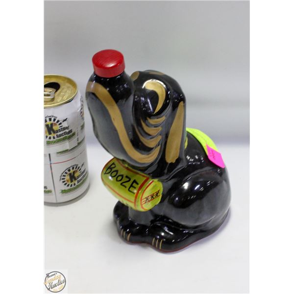 BOOZE HOUND DECANTER