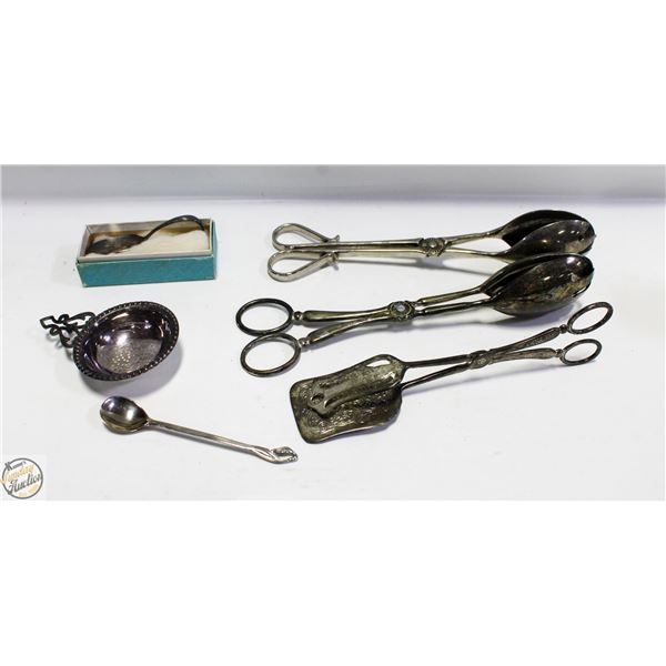 VINTAGE SILVER PLATED SERVINGWARE