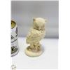 Image 1 : MADE IN ITALY CARVED OWL SCULPTURE H-5.5"