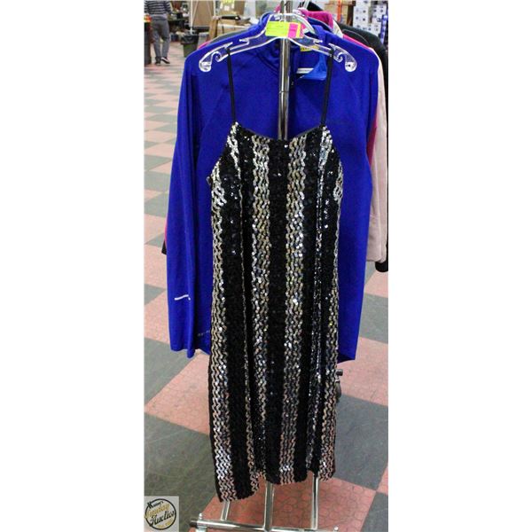 BURDINES EDMONTON ALBERTA BLACK SILVER