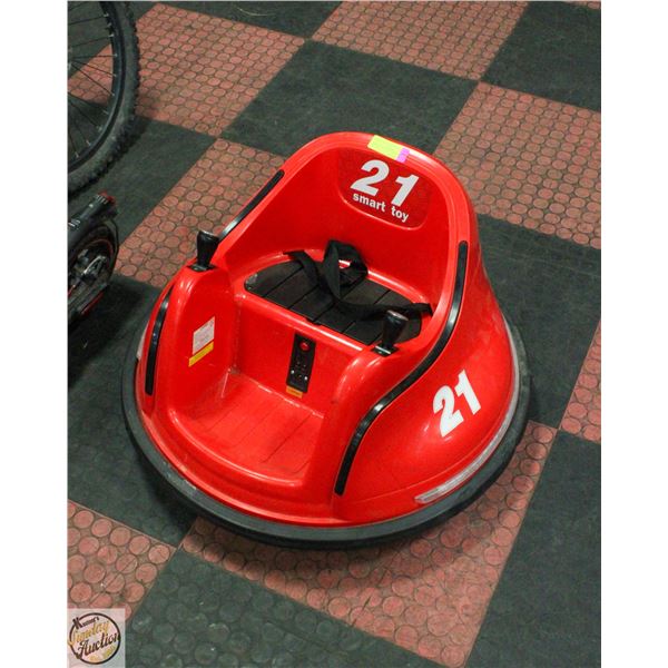 SMALL CHILDRENS BUMPER CAR 2 HANDLE