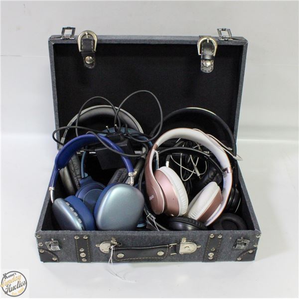 USED HEADPHONES ASSORTED (SOME NEED