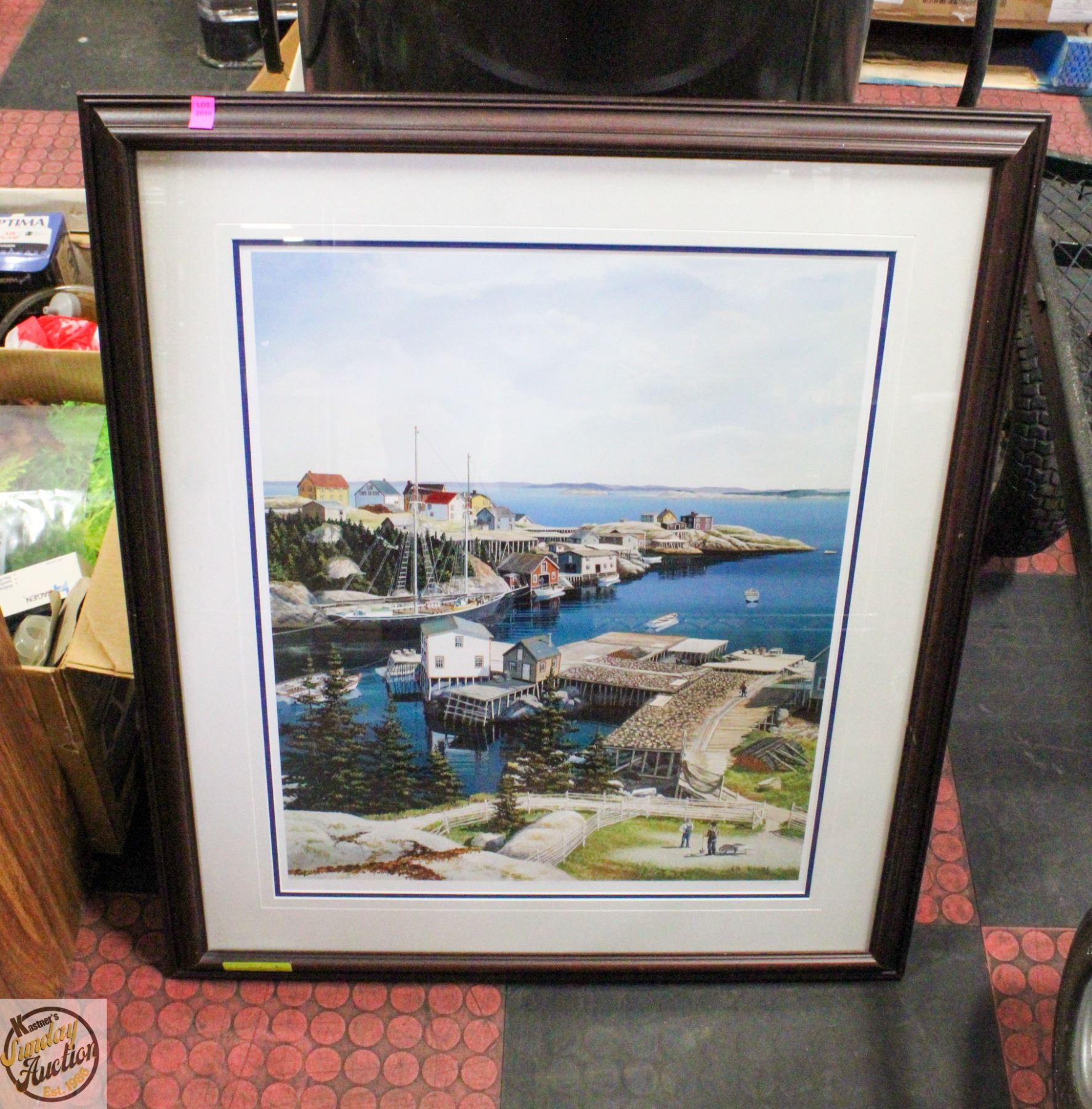 Ed Roche Ireland SILVER FOX ISLAND (ED ROCHE) LIMITED EDITION PRINT