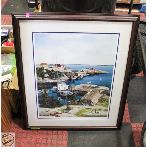 SILVER FOX ISLAND (ED ROCHE) LIMITED EDITION PRINT