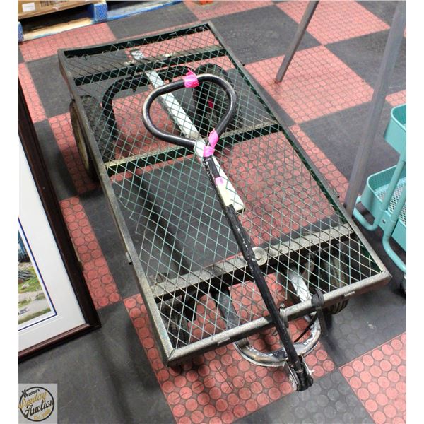 METAL OUTDOOR FLATDECK CADDY