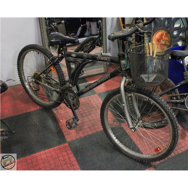 18 SPEED JEEP CHEROKEE COUNTRY  MOUNTAIN BIKE