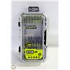 Image 1 : NEW RYOBI 30PC IMPACT DRIVER SET IN CASE