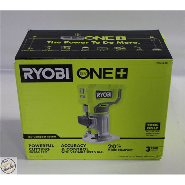 NEW RYOBI ONE 18VOLT ROUTER SAW