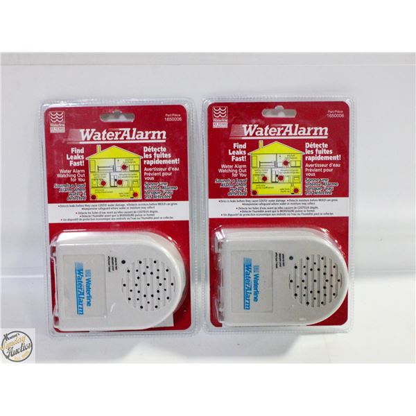 SEALED 2 WATERLINE WATERALARM'S