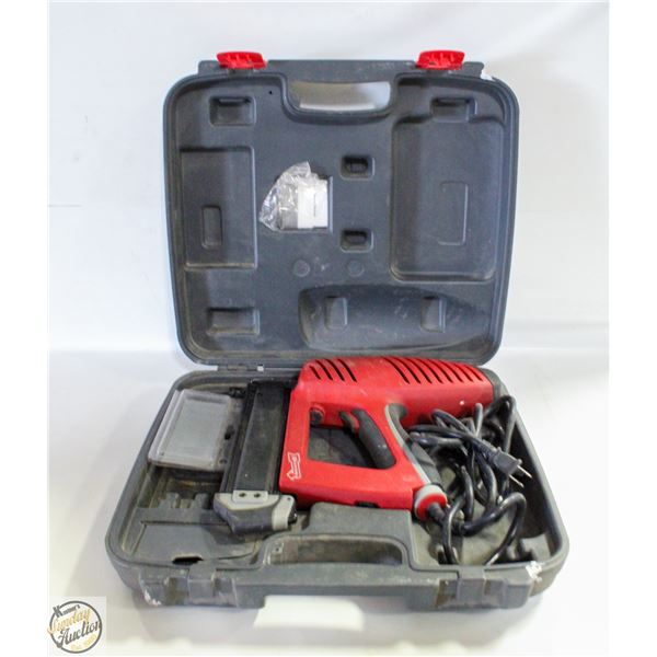 ARROW ELEC BRAD NAILER IN CASE MODEL EBN320