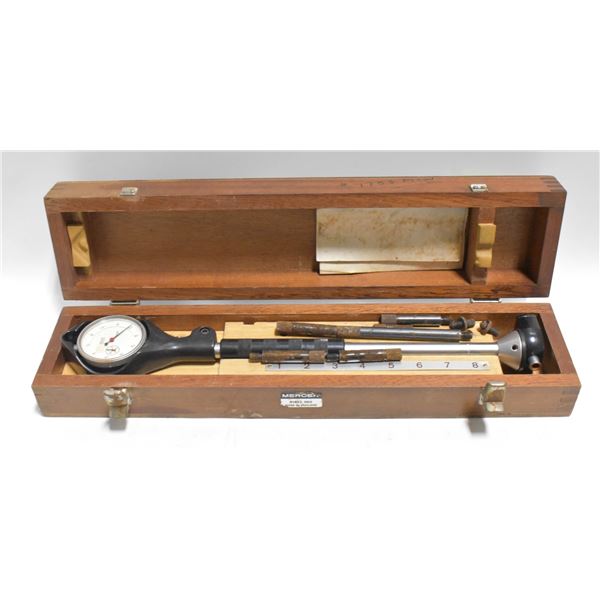 WOODEN CASED MERCER MADE IN ENGLAND