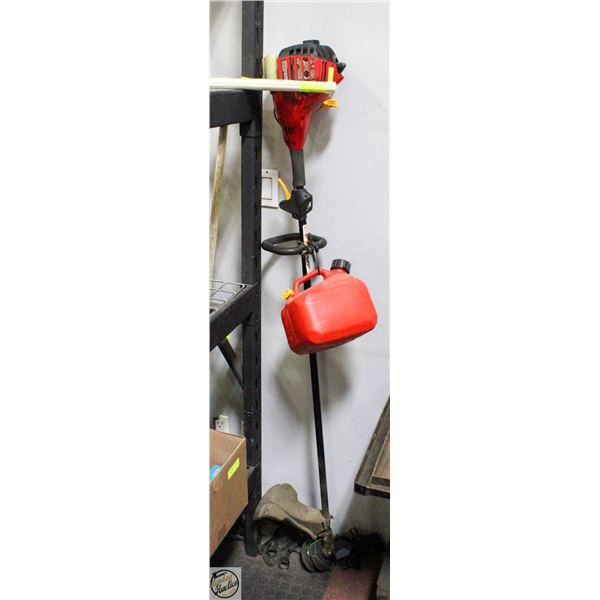 GAS "HOMELITE" WHIPPER SNIPPER W/1 GALLON