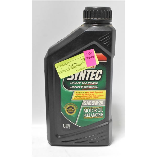 1L CASTROL SYNTEC 5W20