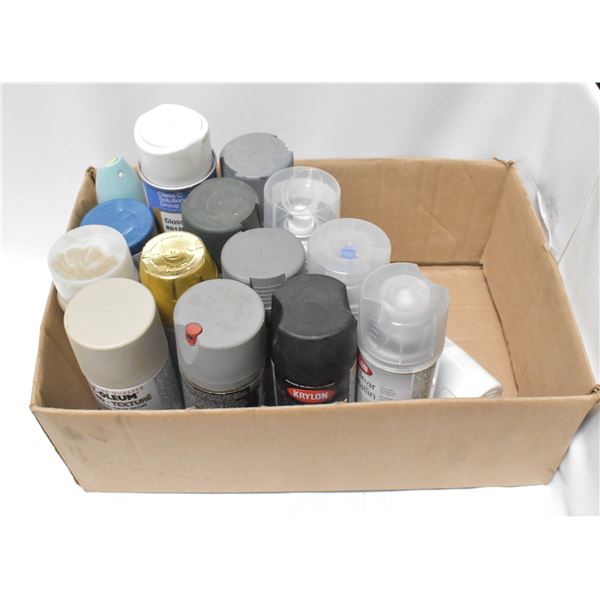 LOT OF SPRAY PAINT
